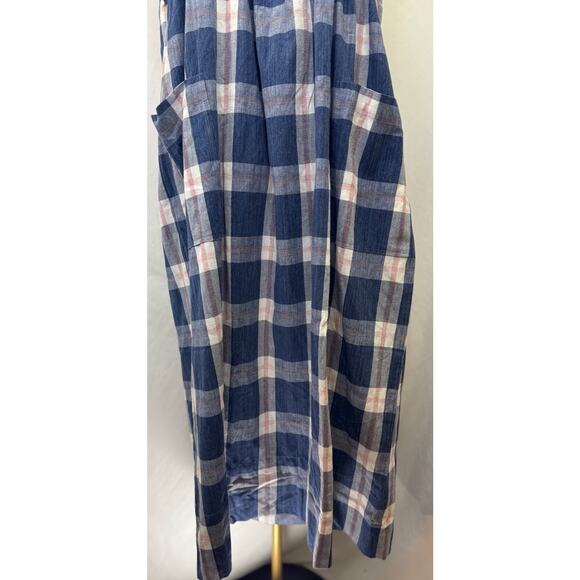 NWT - Maternity HATCH The Alexia Dress in Blueberry Plaid - Picture 11 of 16